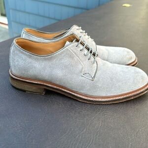 🩶🩶🩶M. Gemi grey suede 43 shoe made in Italy 🇮🇹